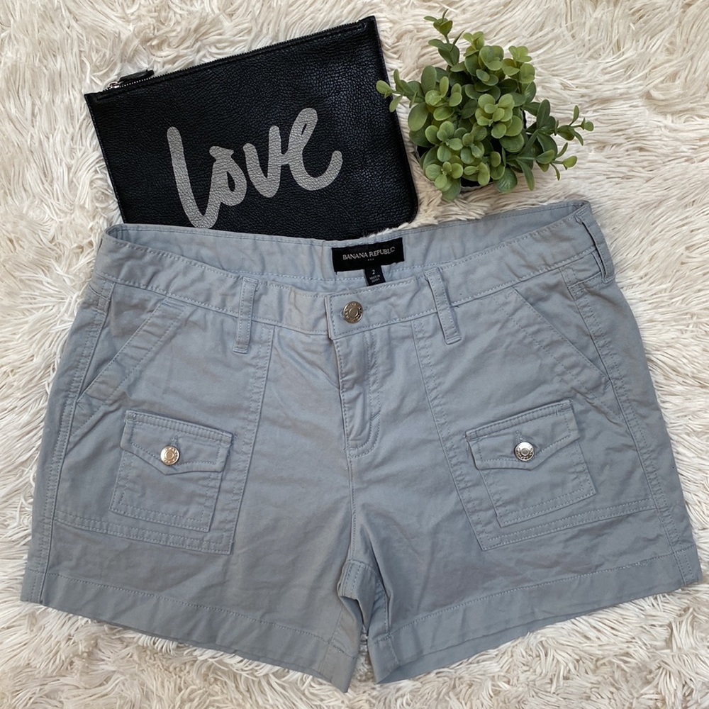 Banana Republic Factory Cargo Shorts 💗 Gray